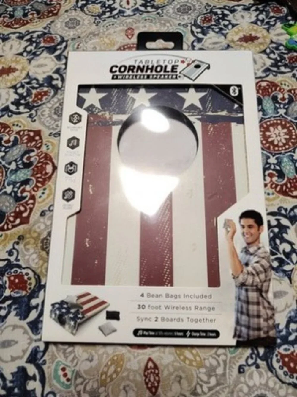 Tabletop Cornhole Wireless Speaker